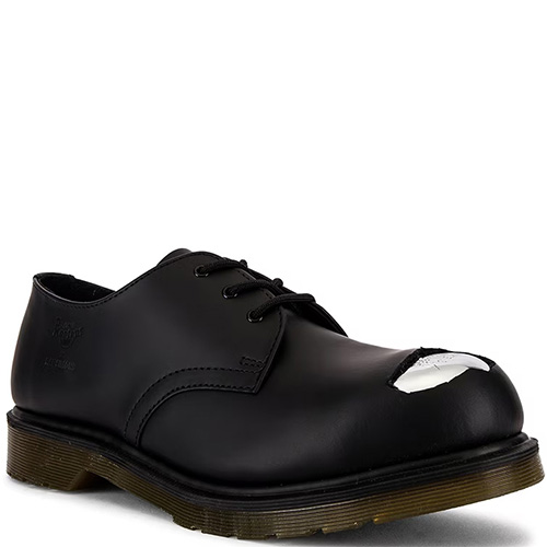 Dr. Martens x Raf Simons Steel Toe Black Leather